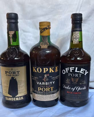 Set 3 Bottiglie Porto Vintage