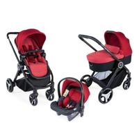 passeggino trio best friend light rosso 