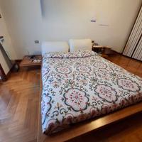 Letto matrimoniale ciliegio