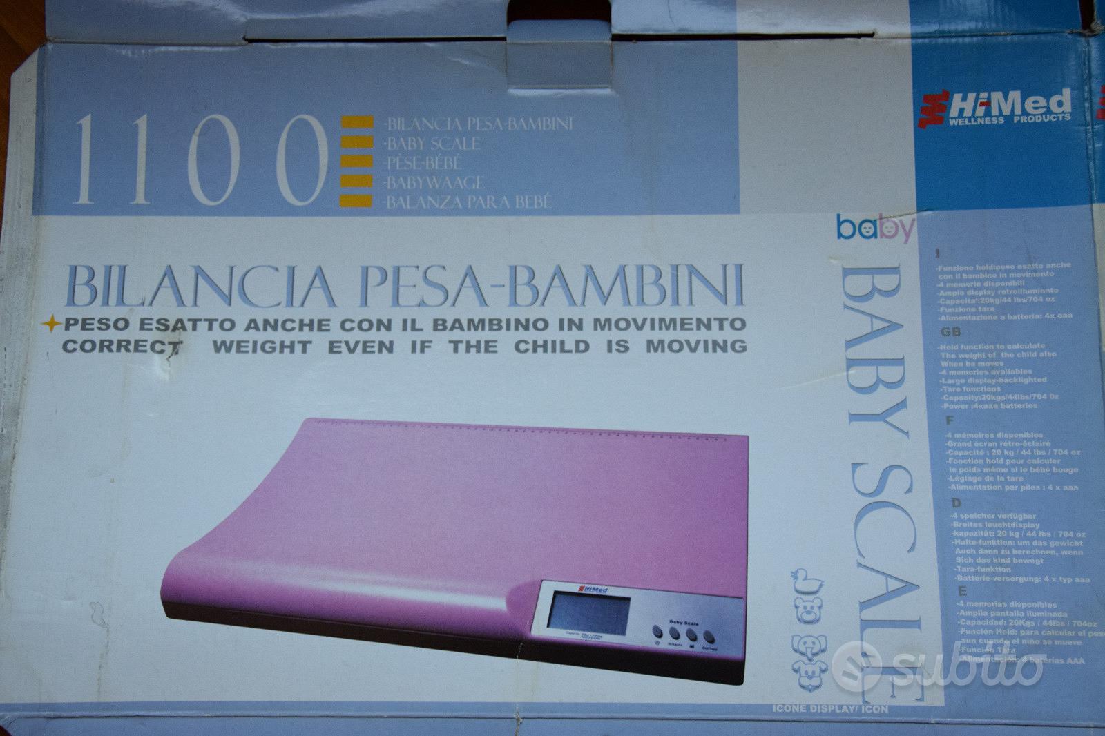 BILANCIA DIGITALE PER PESARE BAMBINI NEONATI PESA FINO 20KG LCD NEONATO  BAMBINO