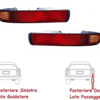 SET 2 FARO FANALE FANALINO POSTERIORE PER PAJERO 0