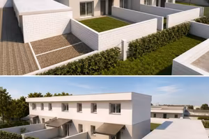 Villetta a schiera di 140 m² con 4 locali e box au