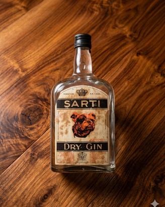 Rara Bottiglia Vintage Sarti Dry Gin "Ginepro" - E