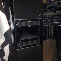 impianto audio outline spectra live dj disco array