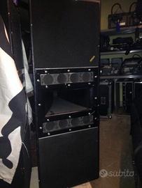 impianto audio outline spectra live dj disco array