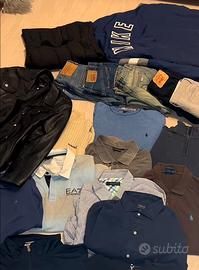 Stock abbigliamento firmato usato Grado A– 10€/kg