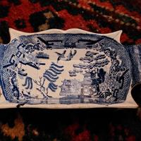 Piattino fondo inglese XX secolo