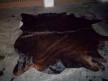 Tappeto di vera mucca