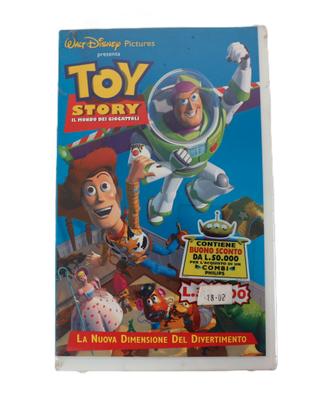 VHS DISNEY PIXAR TOY STORY IL MONDO DEI GIOCATTOLI