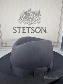 STETSON TEMPLE Genuine Fru Felt - antracite 