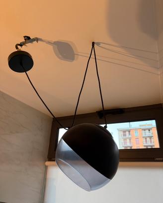 Lampadario a sospensione moderno nero