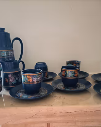 Servizio caffè nuovo lattiera zuccheriera caffetti