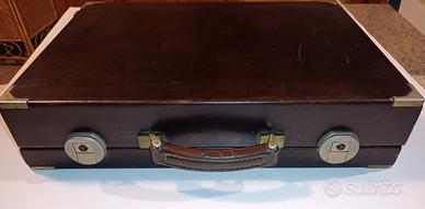 Valigetta Vintage Ventiquattrore  Pelle Cuoio Marr