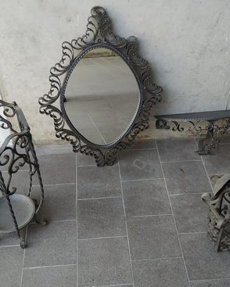 Lavorazione ferro battuto vintage - set completo