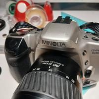 Minolta dinax 500si con 28.80