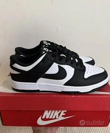 Nike Dunk Low Panda 36 Nere Bianche Nuove