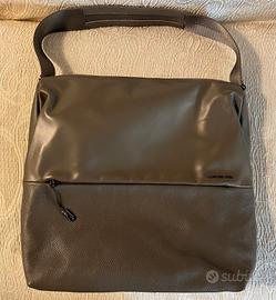 Borsa Mandarina Duck di colore grigio/cachi