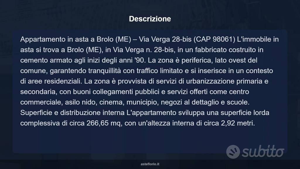 Appartamento – ME - Altro