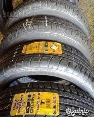 4 gomme nuove 135 70 15 175 55 15 continental
