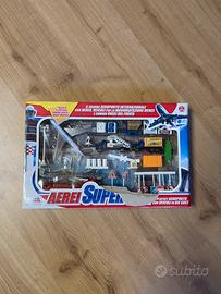 Playset Aeroporto Internazionale con Aerei e Veico