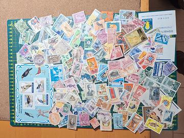 500 FRANCOBOLLI MISTI DI ASIA - 248