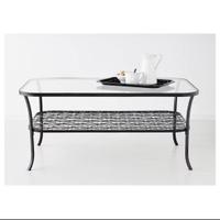 Tavolo da caffè in vetro Ikea. KLINGSBO basso ikea