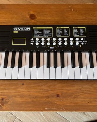 Pianola Bontempi con custodia – funzionante
