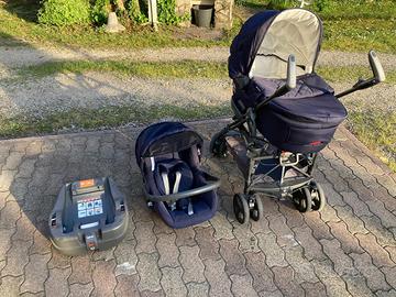 Trio Inglesina Zippy + base isofix