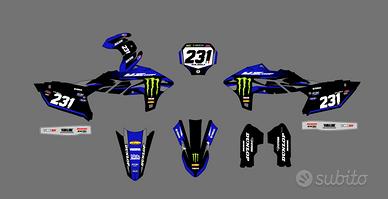 GRAFICA YAMAHA e HONDA PERSONALIZZATA