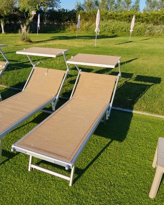 lettini per piscina 