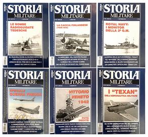rivista Storia militare - 6 numeri anni vari