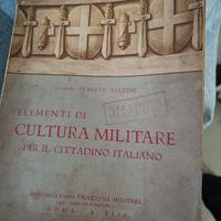 Libro   storico manuale di cultura militare