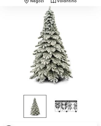 Albero di Natale Balcani innevato
