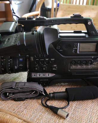 Telecamera Sony HVR-S270E con ottica Zeiss   Usato