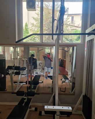 Coppia panatta Late machine e pulley row. T