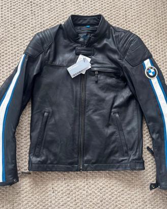 Giacca pelle moto BMW Mod.