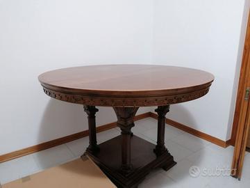Tavolo tondo allungabile