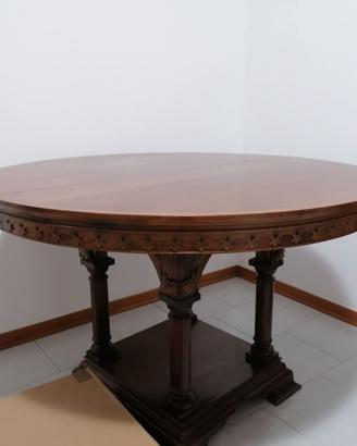 Tavolo tondo allungabile
