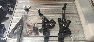 pedane arretrate ducati hypermotard 821