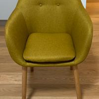 Poltroncine da tavolo imbottite