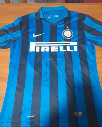 maglia Inter di Jovetic autografata da Spalletti 