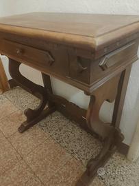 Consolle/scrittoio stile rustico massello