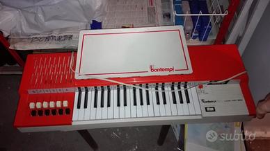 Pianola da tavolo vintage Bontempi 109