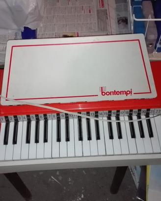 Pianola da tavolo vintage Bontempi 109
