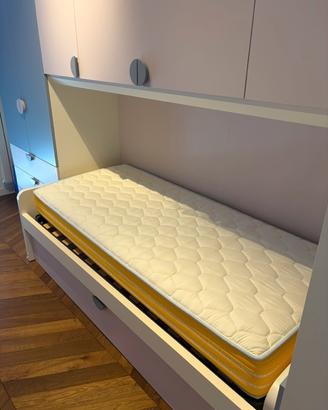 Letto Dielle Cartesio Doimo con secondo letto