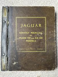 Jaguar XK 120 manuale libro di servizio originale