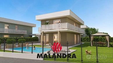 Villa di 170 m² con 4 locali e box auto doppio a O