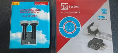 Kit Dual-Feed LNB satellite