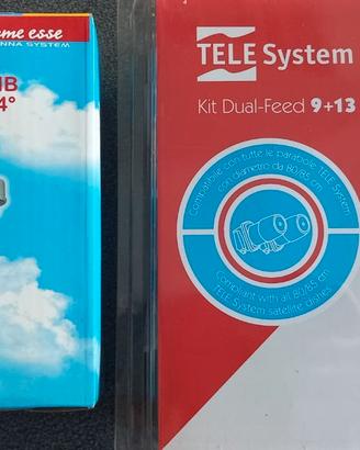 Kit Dual-Feed LNB satellite