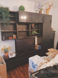 soggiorno ikea nero Besta composizione 14729 da cm